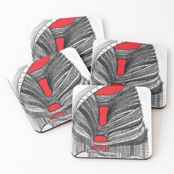 Item preview, The waves of a courtyard designed and sold by SketchesbyJomin.