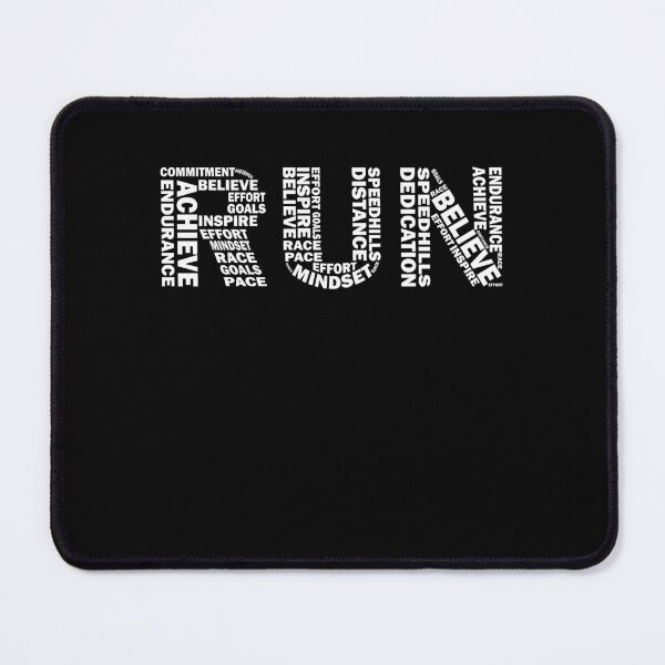 Item preview, Run Motivational Running Runner Workout Fitness designed and sold by Kimberley King Art King Art.