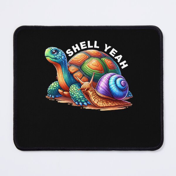 Item preview, SHELL YEAH Funny Turtle Tortoise Snail Hilarious designed and sold by Kimberley King Art  King Art.