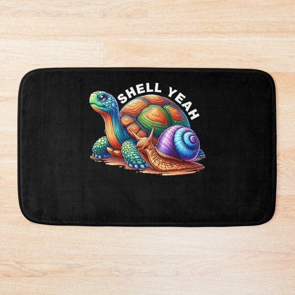 Item preview, SHELL YEAH Funny Turtle Tortoise Snail Hilarious designed and sold by Kimberley King Art  King Art.