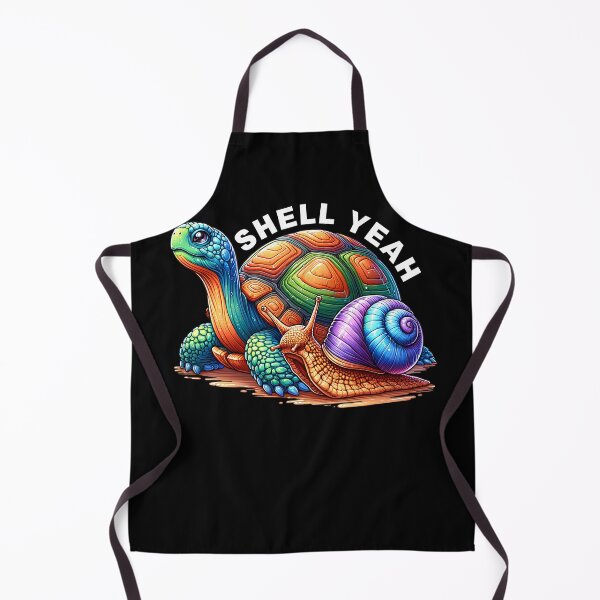 Item preview, SHELL YEAH Funny Turtle Tortoise Snail Hilarious designed and sold by Kimberley King Art  King Art.
