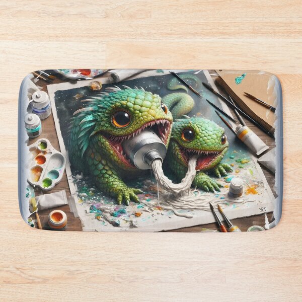 Item preview, Paint Monsters #2 designed and sold by JacquiTaylorArt.