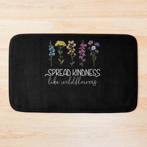 Item preview, Spread Kindness Like Wildflowers designed and sold by Kimberley King Art  King Art.
