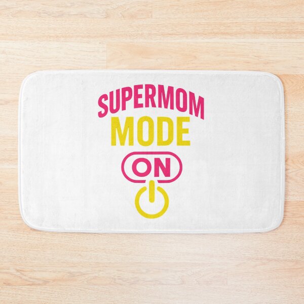 Item preview, Supermom Mode ON Neon Text Design – Bold Mother’s Day Graphic for Shirts, Stickers, Mugs, and Gifts – Comic Tech Style Typography designed and sold by ArtbotsGallery.