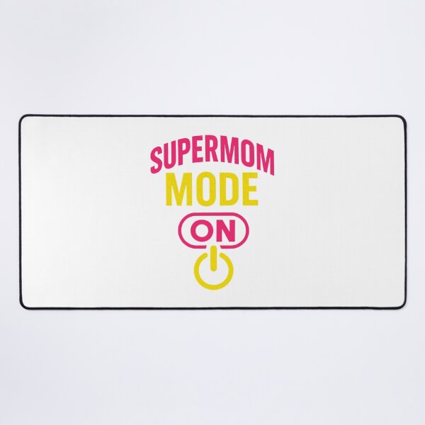 Item preview, Supermom Mode ON Neon Text Design – Bold Mother’s Day Graphic for Shirts, Stickers, Mugs, and Gifts – Comic Tech Style Typography designed and sold by ArtbotsGallery.
