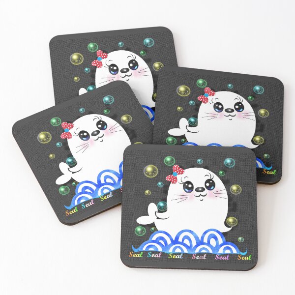 Item preview, Charming seal  designed and sold by Shirley cute art .