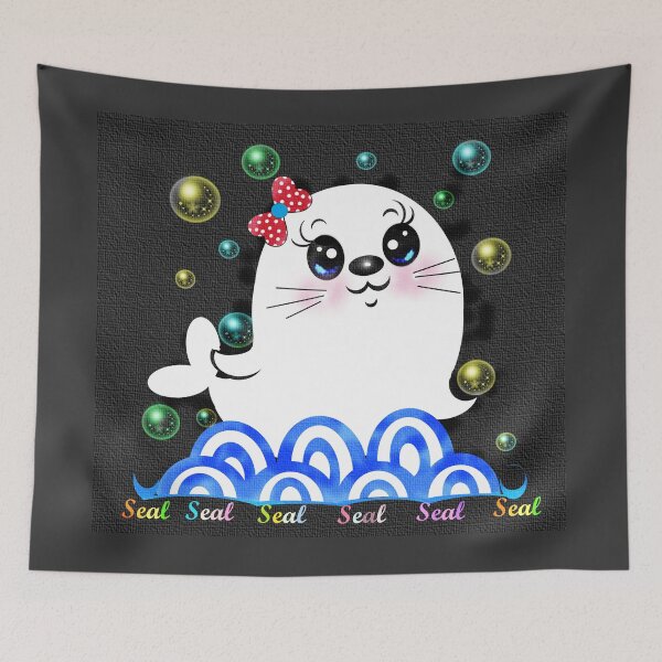 Item preview, Charming seal  designed and sold by Shirley cute art .
