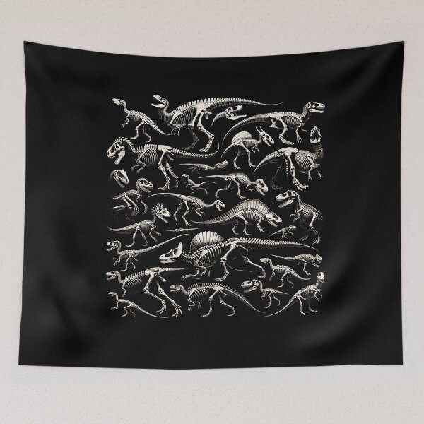Item preview, Dinosaur Skeleton Vintage Dinosaur Lover designed and sold by Kimberley King Art  King Art.
