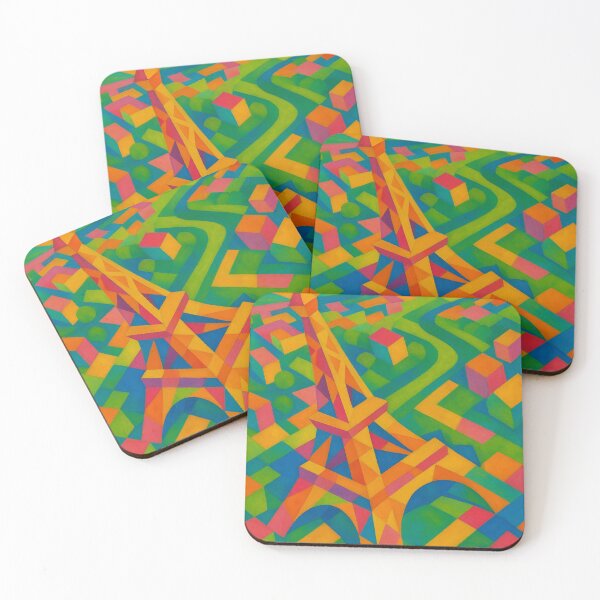 Item preview, An abstract view of the Eiffel Tower designed and sold by Sigtrix.