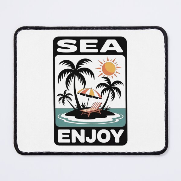Item preview, Sea enjoy summer vibes for holidays mood designed and sold by DropRomance.