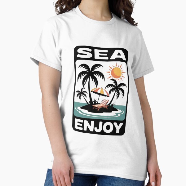 Item preview, Sea enjoy summer vibes for holidays mood  designed and sold by DropRomance.