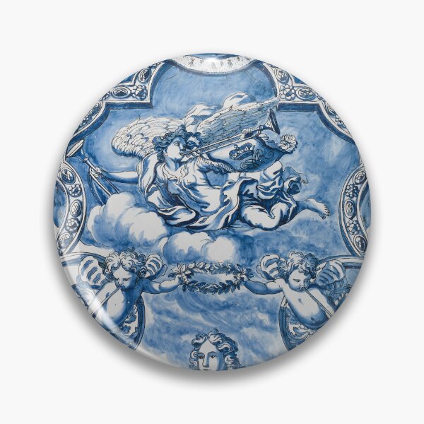 Item preview, Tile with a bust of William III (1650–1702) designed and sold by Tamas Das.