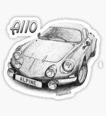 AUTOCOLLANT COLOMBO ALPINE A110 RENAULT GORDINI Sticker Adesivo - Foto 7