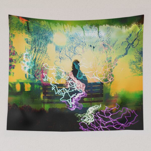 Item preview, Park Visit Abstract Photo Collage designed and sold by NickDedidis.