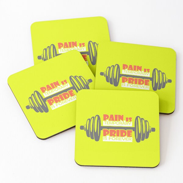 Item preview, pain is temporary, pain, quitting lasts forever, funny, quitting is forever, no pain no success, motivation, inspiration designed and sold by happinesproject.