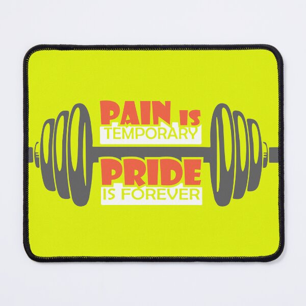 Item preview, pain is temporary, pain, quitting lasts forever, funny, quitting is forever, no pain no success, motivation, inspiration designed and sold by happinesproject.