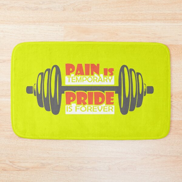 Item preview, pain is temporary, pain, quitting lasts forever, funny, quitting is forever, no pain no success, motivation, inspiration designed and sold by happinesproject.