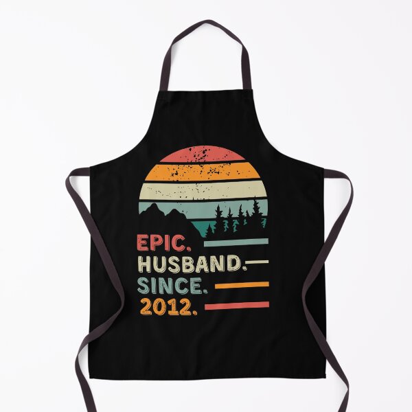 Item preview, 13th Wedding Anniversary for Him Epic Husband Since 2012 designed and sold by Mozaic Clothes.