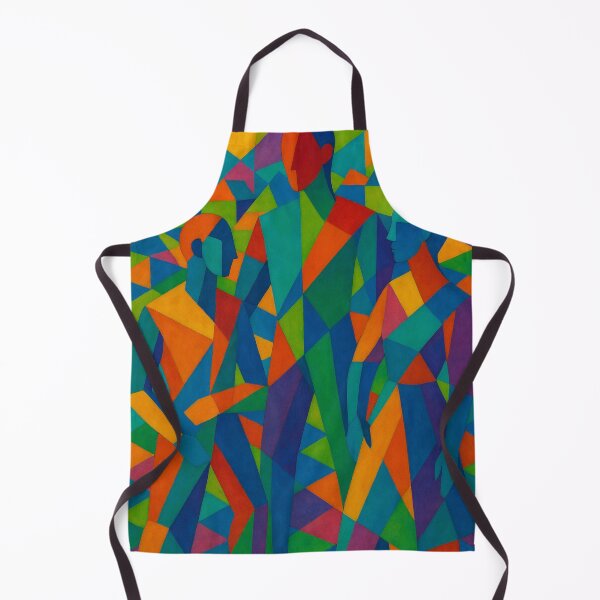 Item preview, Cubist figures in the city designed and sold by Sigtrix.