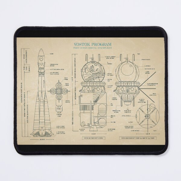 Item preview, Vostok Program. First Human Orbital Spaceflight (Parchment) designed and sold by BGALAXY.