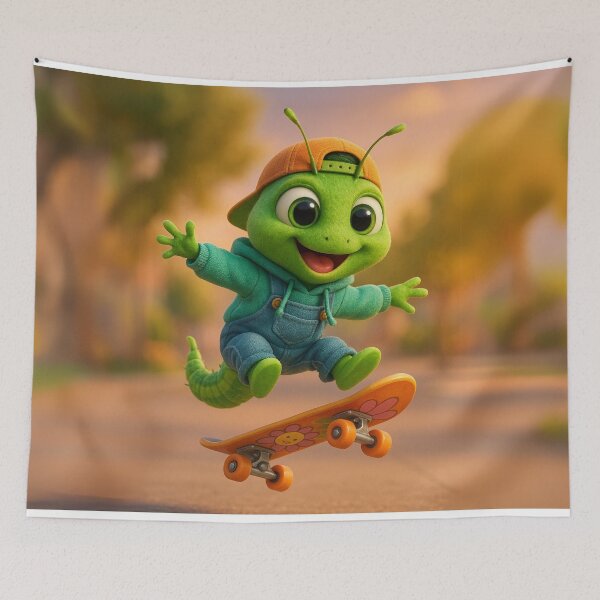 Item preview, Skater Green Aphid designed and sold by Sillytoe.