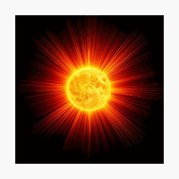 Item preview, The sun and its rays designed and sold by Ginger Art.