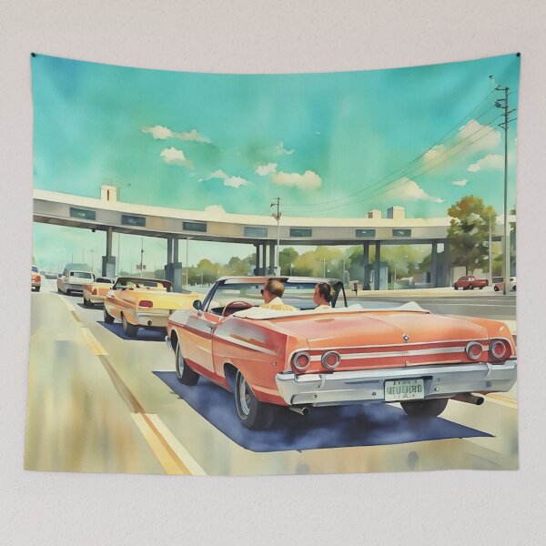 Item preview, The Convertibles Come Out designed and sold by RCWatercolours.