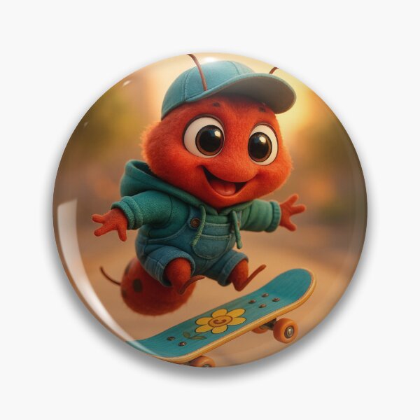 Item preview, Skater Red Aphid designed and sold by Sillytoe.