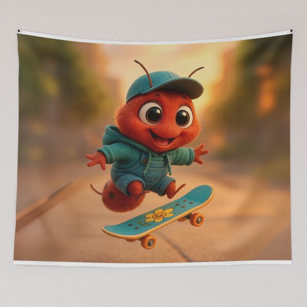 Item preview, Skater Red Aphid designed and sold by Sillytoe.