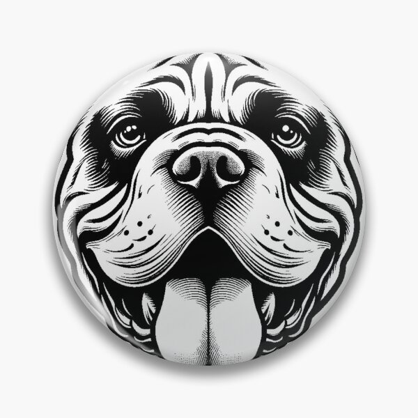 Artikelvorschau, Hund, amerikanische Bulldogge entworfen und verkauft von DickfischWear.