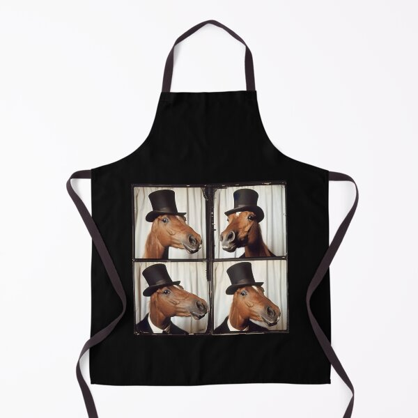 Item preview, Victorian Horse Gentleman – Vintage Photobooth Animal Art designed and sold by RockFireMerch.