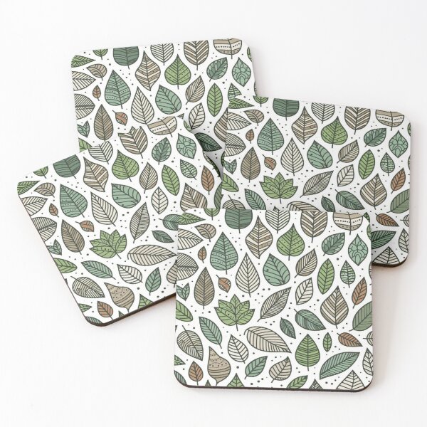 Item preview, Doodled Leaf Variety Aestetic, Trendy,Reloaded, Viral Drop 2025 designed and sold by Imaginarium of Chaos falcon88 .