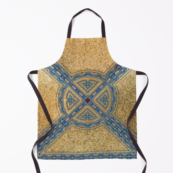 Item preview, Luxurious Gold and Blue Symmetric Mosaic designed and sold by Georgia Mizuleva.