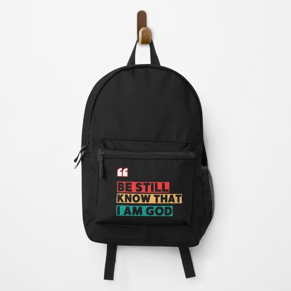 Item preview, "Be Still and Know I Am God" – Christian Apparel for Faith & Bold Witnessing designed and sold by BibleGears.