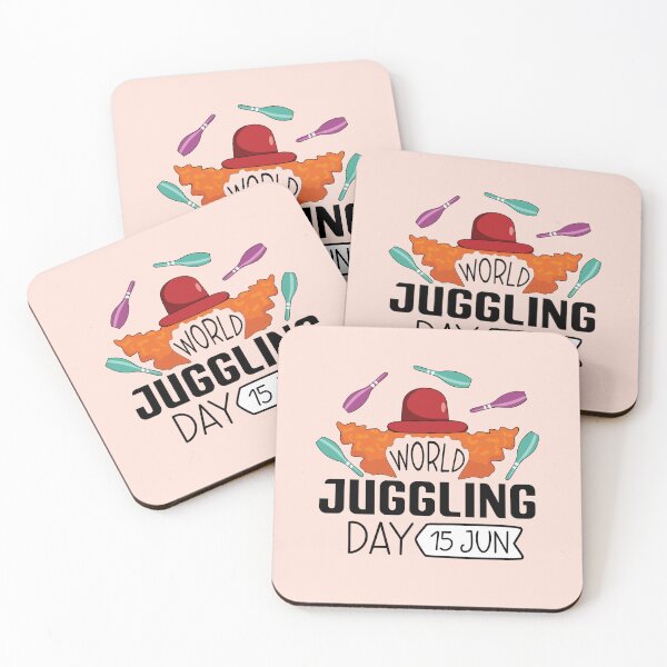 Item preview, 15 June World Juggling Day - Wacky Holidays designed and sold by ChemicalXShop.