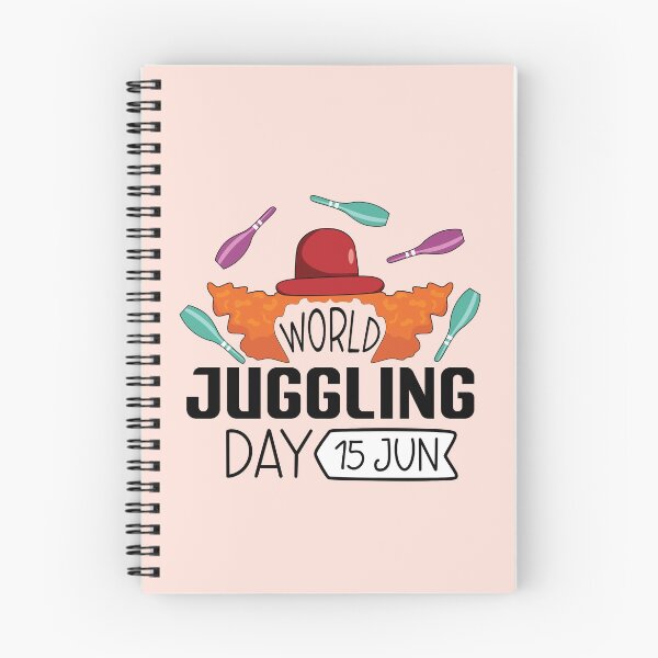Item preview, 15 June World Juggling Day - Wacky Holidays designed and sold by ChemicalXShop.