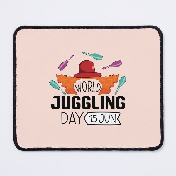 Item preview, 15 June World Juggling Day - Wacky Holidays designed and sold by ChemicalXShop.
