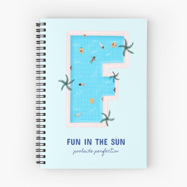 Item preview, F‑Shaped Pool Aerial View Fun in the Sun designed and sold by rdxart.