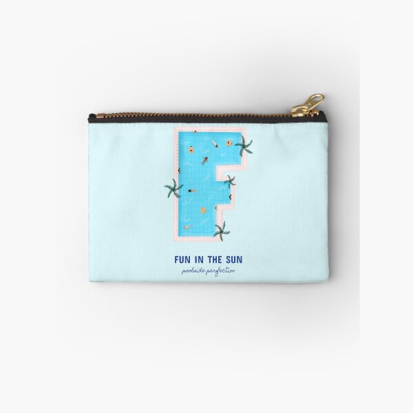 Item preview, F‑Shaped Pool Aerial View Fun in the Sun designed and sold by rdxart.