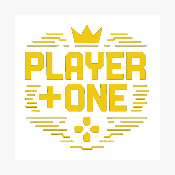 Item preview, Player One Retro Gaming Graphic designed and sold by GG-Graphics.