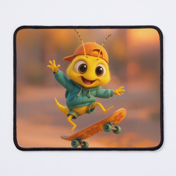 Item preview, Skater Yellow Aphid designed and sold by Sillytoe.
