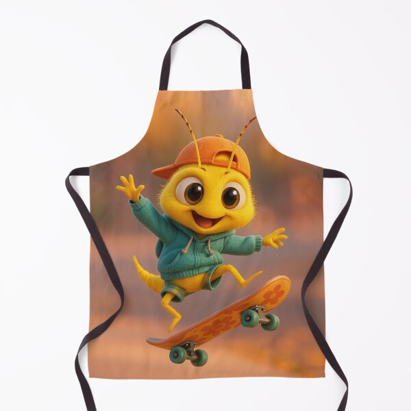 Item preview, Skater Yellow Aphid designed and sold by Sillytoe.