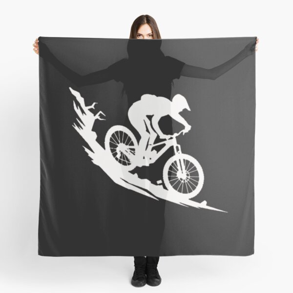 Item preview, Downhill Mountain Biking Action Silhouette - Extreme Sport Adventure designed and sold by Colorful-Garden.