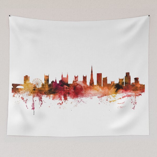 Item preview, Bristol England Skyline designed and sold by ArtPrints.