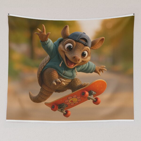Item preview, Skater Giant Armadillo designed and sold by Sillytoe.