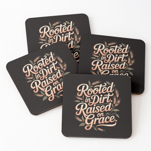 Item preview, Rooted in Dirt Raised on Grace – Rustic Botanical Farm Shirt designed and sold by Slavicsoul.