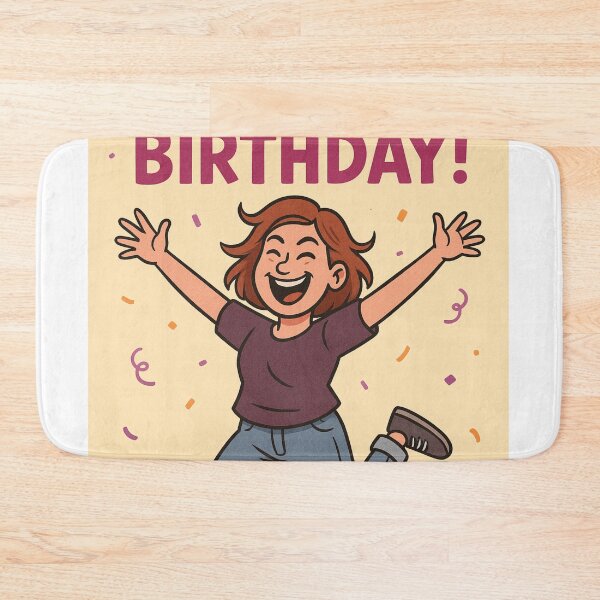 Item preview, Lesbian Birthday Card – Lez Jump into Your Birthday designed and sold by Aryabek.
