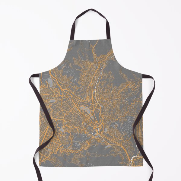 Item preview, La Paz City Map of Bolivia - Bauhaus designed and sold by deMAP.