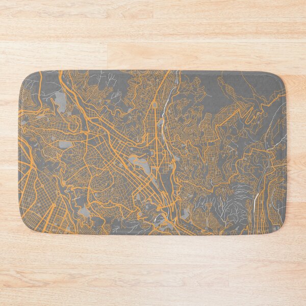 Item preview, La Paz City Map of Bolivia - Bauhaus designed and sold by deMAP.