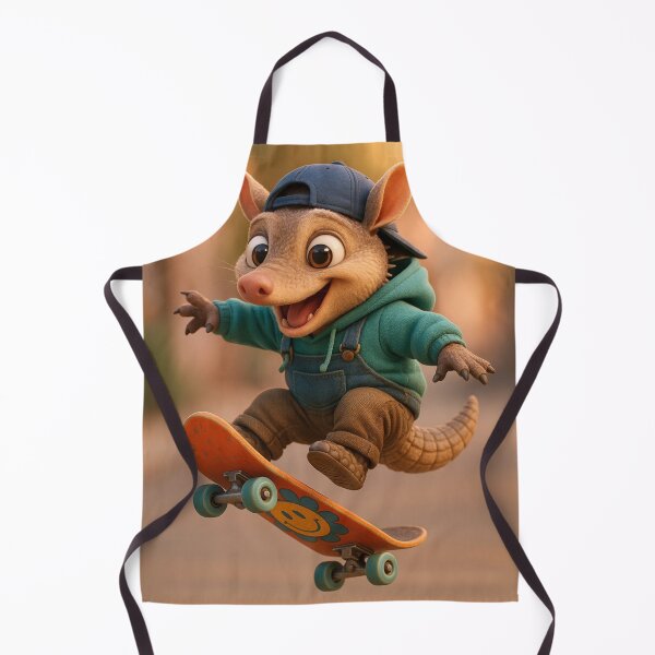 Item preview, Skater Armadillo designed and sold by Sillytoe.